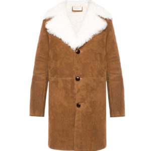 Saint Laurent goatskin coat
